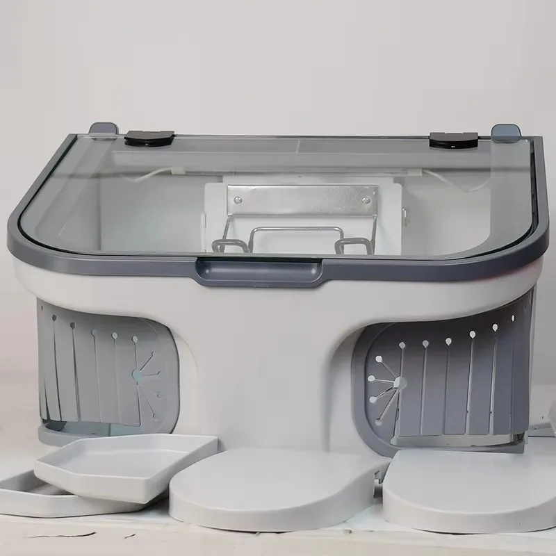 Dental laboratory dust cover workbench cover, suitable for use on denture polishing technicians' tables