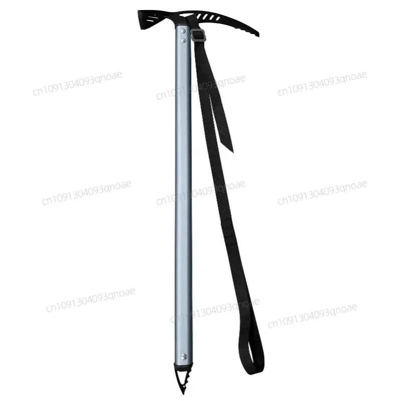 

Outdoor Camping Ice Axe Aluminum Alloy Mountaineering Axe 70cm Durable and Lightweight Walking Pick for Camping Mountaineering