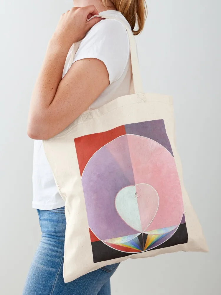 

Enhanced Hilma af Klint The Dove No.2 1915 Tote Bag Big bag Cloth bag Woman shopper shopper bags for women