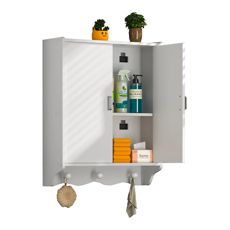 

Bathroom wall combination Small apartment toilet No punching Wash Small storage above toilet