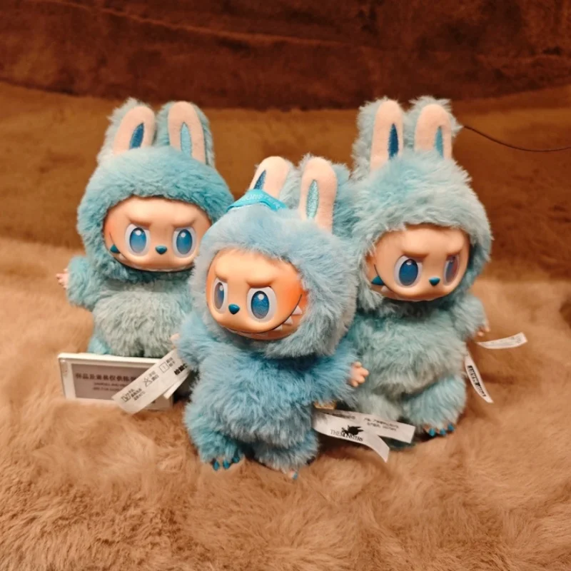 

POP MART Labubu Plush Keychain The Monsters Have A Seat Macaron Series 3 Vinyl Face Bag Pendant Collectible Blind Box Toy