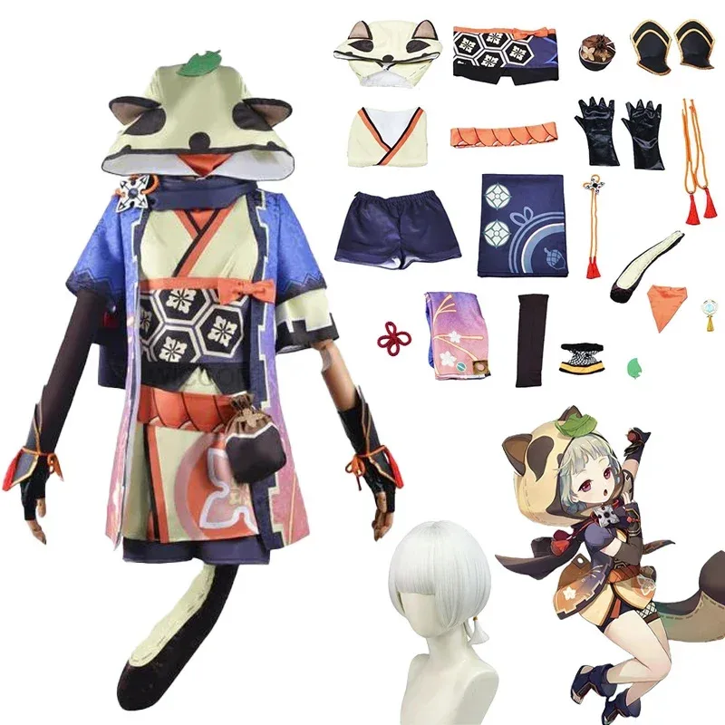 

Костюм для косплея Yugioh, униформа и парик для Saya, подходит для вечеринок на Хэллоуин и Рождество.