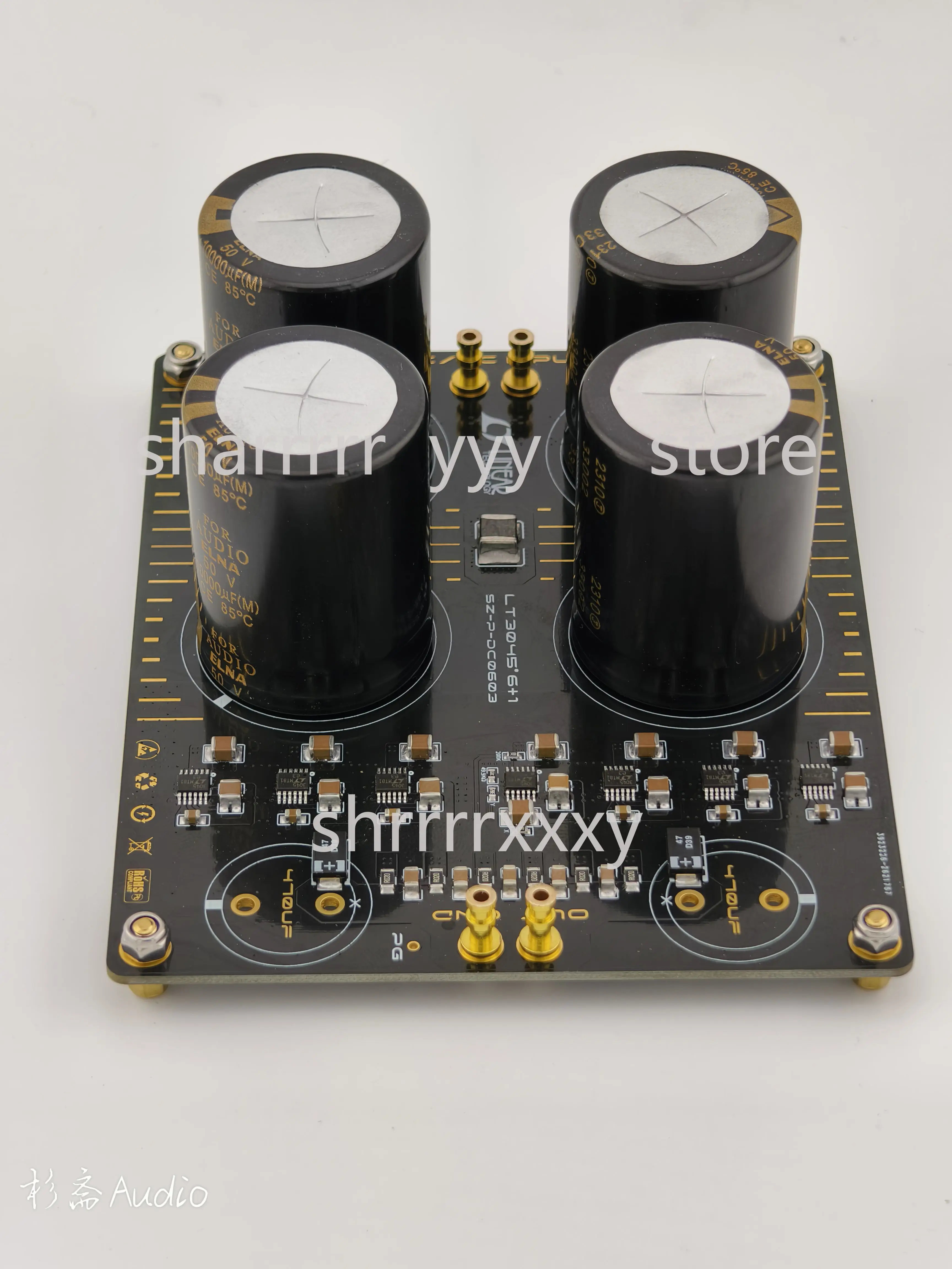LT3045 Linear Power Supply Module, 6-Parallel 3A DC Regulator Board, Ultra-Low Noise Rectifier Filter PCB