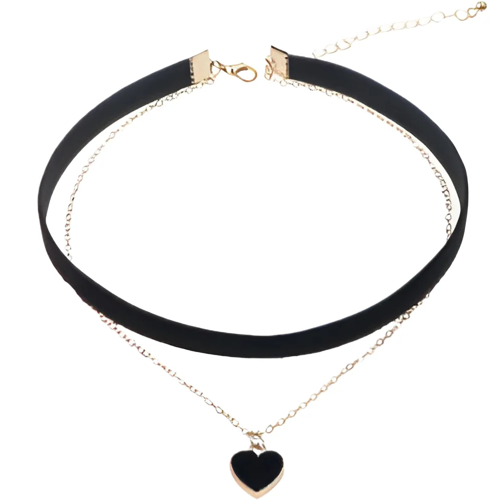 PESENAR زي الشيطان الأسود إكسسوارات الشيطان قرون الشيطان عقال ، قلادة قلادة مصاص دماء القوطي ، قفازات الأجنحة والمخلب القوطية