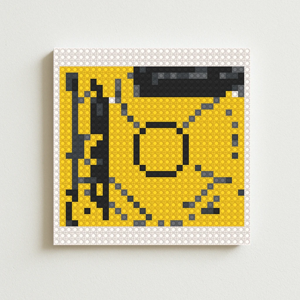 

PostS M-Malone album Cover Poster Popular Trap Hip Hop Singer Album Mosaic Handmade Brick Art DIY Creative Gift Poster Painting