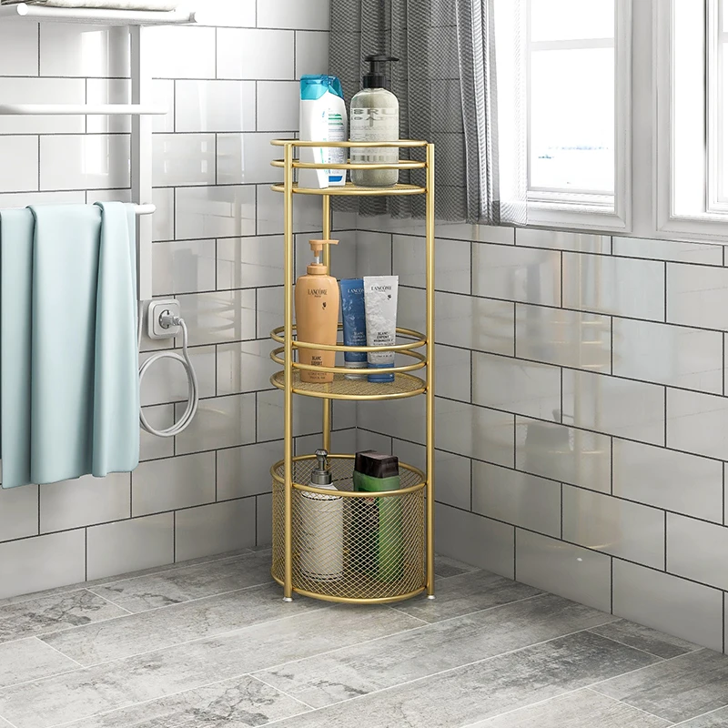 Bathroom storage rack, floor to ceiling, bathroom storage rack, bathroom, shower room, multifunctional, multi story