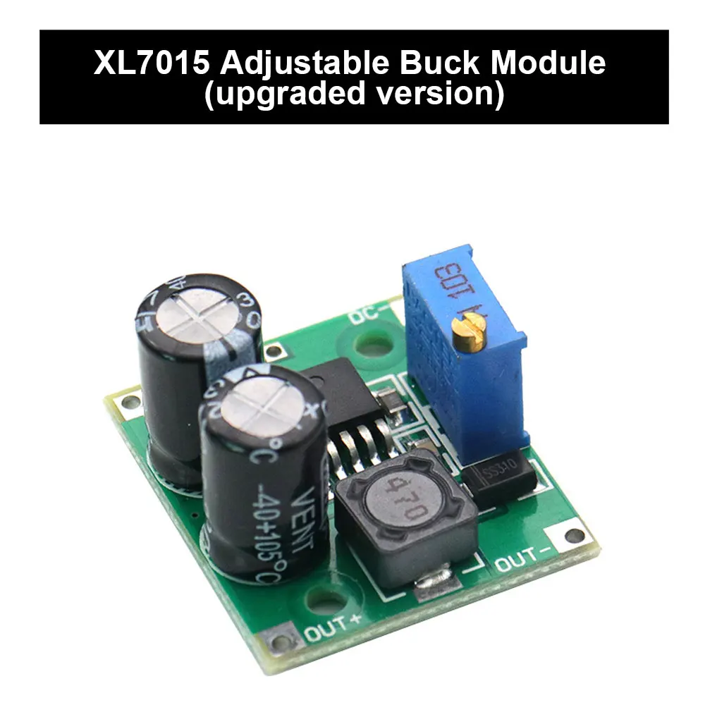 XL7015 DC-DC Adjustable Step-down Power Module Input 5-80V To 5V-20V Output Power Voltage Converter For Solar Energy Circuit