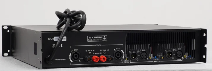 2-Channel Class-H Power Amplifier Robust 8/4/3 Ohms Impedance Usage view 3