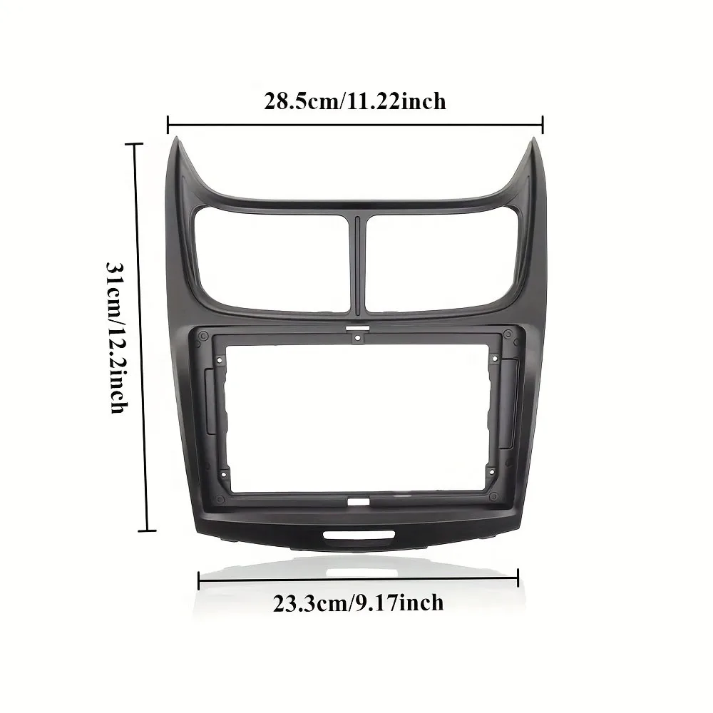 9 Inch Car Radio Fascia Fit For Chevrolet Sail 2009-2013 Stereo GPS DVD Player Panel Frame Dash Mounting Kit Faceplate Frame