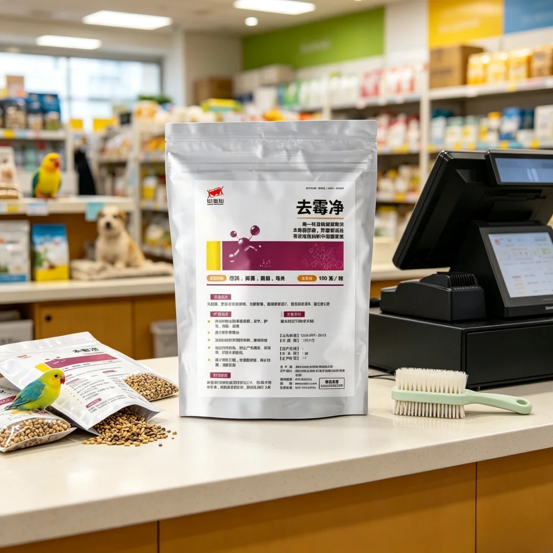 100g/Bag Eliminates Mycotoxins, Gut Protection, Treats Sour Crop for Parrots Birds Pigeons