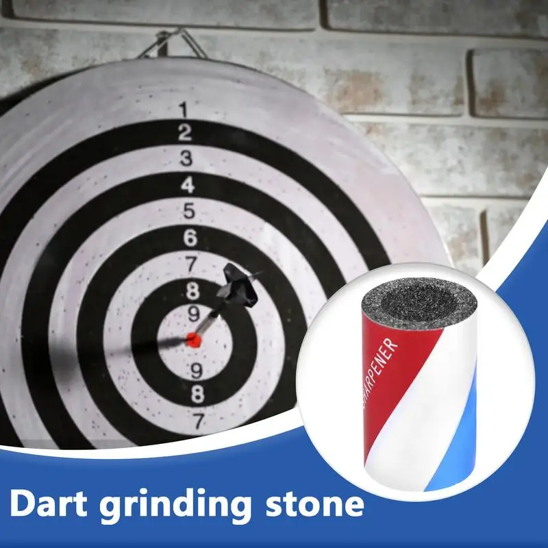 

Dart Sharpening Sand Stone Grinding Sharpener For Hard Darts Accurate Dart Throwing Portable Dart Grinder Easy Polishing And