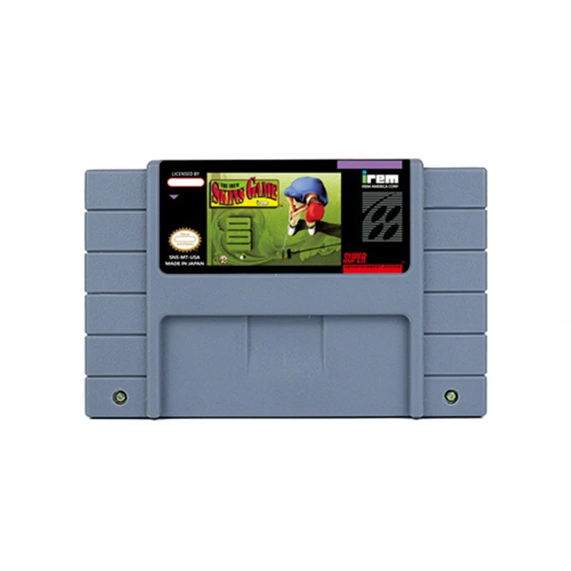 

Игра Irem Skins или основное название экшн игра для SNES 16 бит Ретро тележка подарок для детей