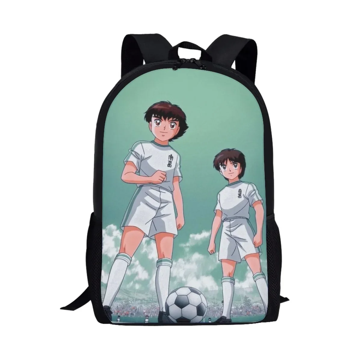 Japanese Captain Tsubasa School Bag Children's Backpack Elementary School Students Book Bag Casual Shoulder Bags Large Capacity