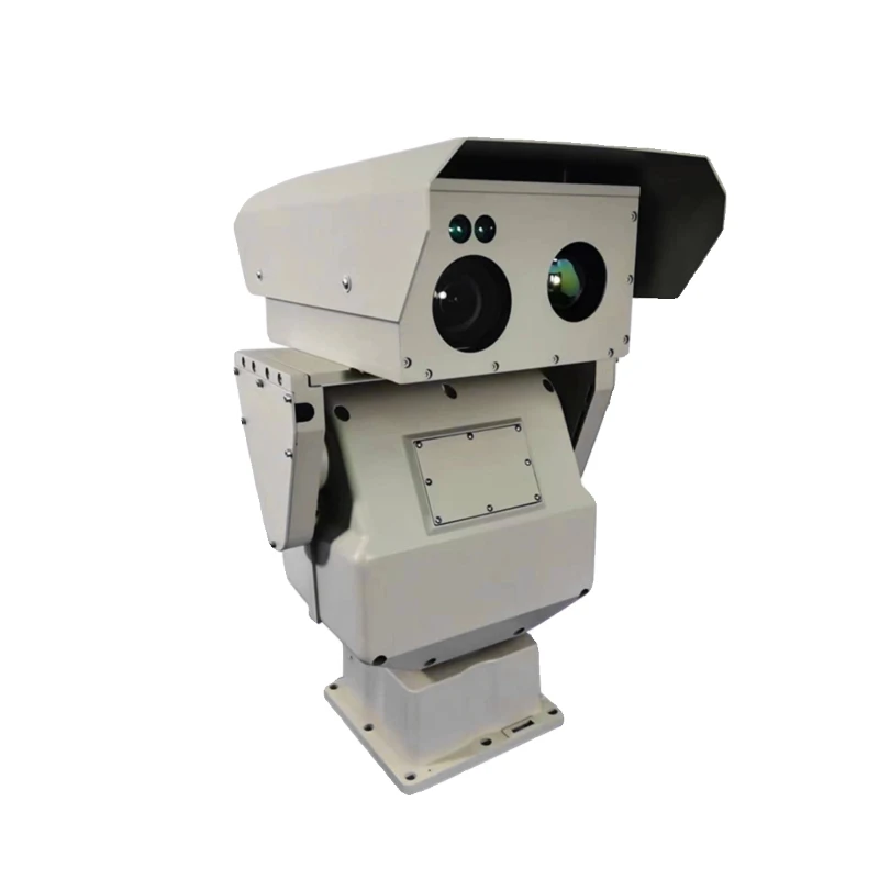 Telephoto thermal imaging gimbal camera medium and long-distance forest fire monitoring range 10 kilometers turntable