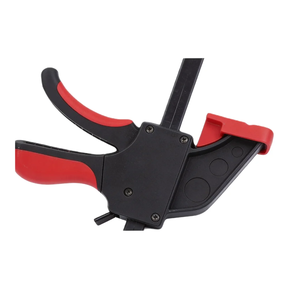 Secure For Track Saw Clamp with Carbon Steel Rods and 90KG Clamping Pressure for Stable Holding on Various Guide Rails