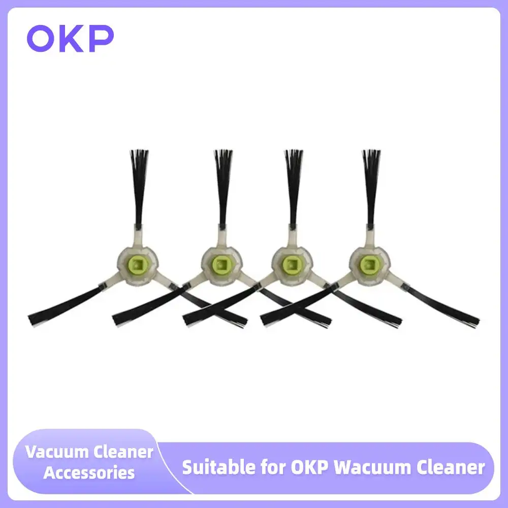 4 Spazzole Laterali Per Parte Accessoria Per Aspirapolvere Robot Okp K2/K2P/K3/K3P/K4/K5/K5 Pro Serie