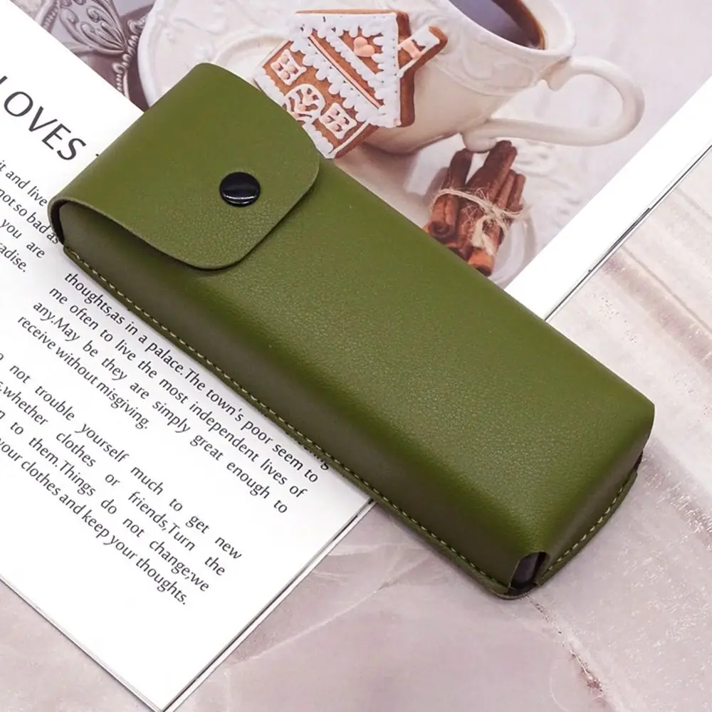

Containers Glasses Storage Box PU Leather Glasses Case Eyeglass Box Sunglasses Case Spectacle Case Waistpack Glasses Box