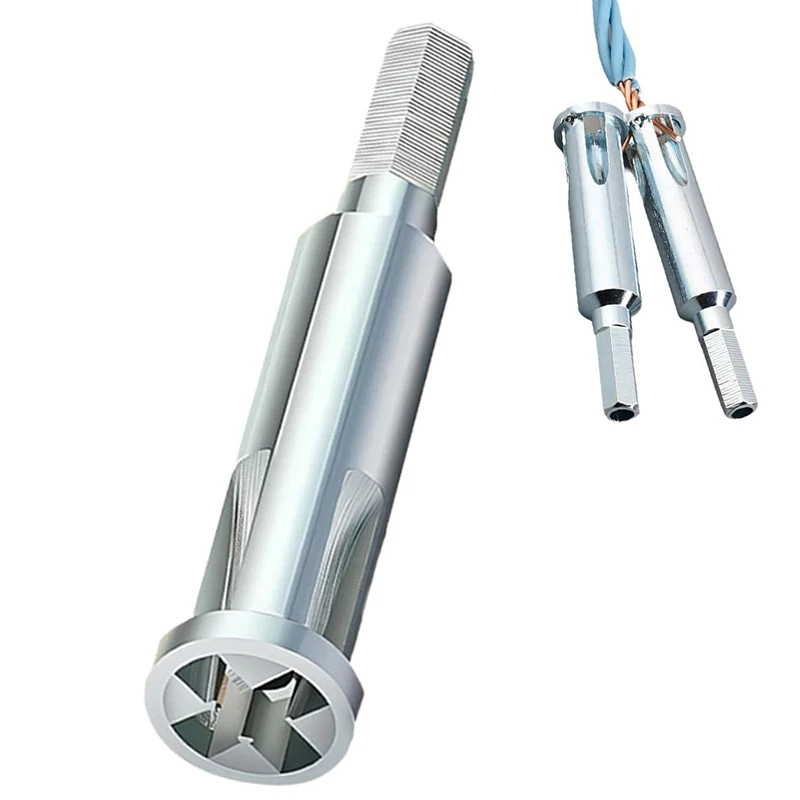 Wire Stripping And Twisting Tool, New Wire Twister Tool For Drill Automatic Wire Stripper Cable Wire Connector Tool