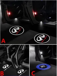 Led Car Door Logo Light HD Laser Welcome Courtesy Lamps For Infiniti QX50 EX25 Q50 Q60 Q70  FX G M EX QX30 JX35 QX60 QX70 QX80