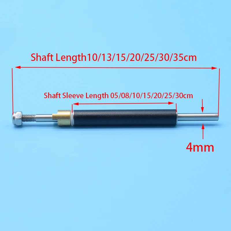 4mm black ship shaft assembly 304 stainless steel transmission shaft model ship model shaft system