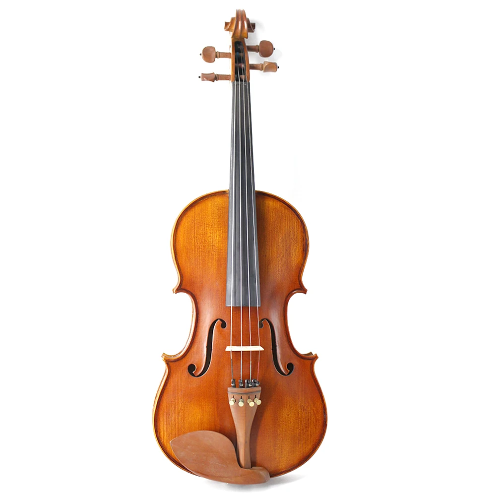 Professional Nature Flamed Handmade Viola for Music Practice and Performance