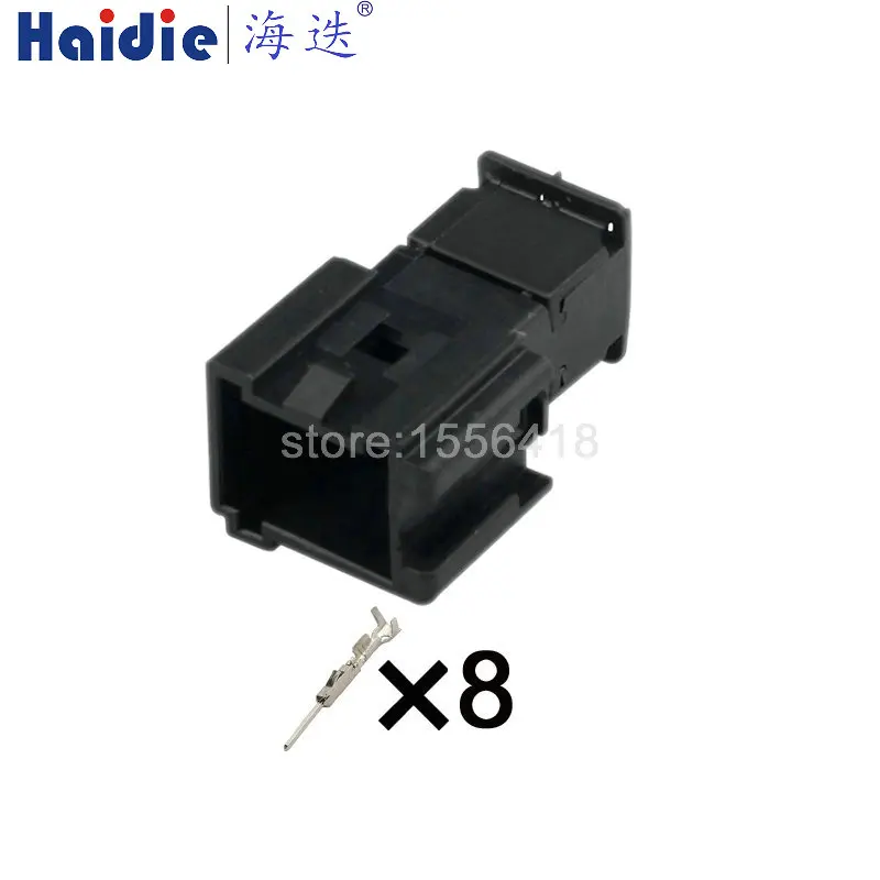 

8 Pin 0.6 Series Miniature Connector Car Male Female Plastic Housing Wiring Terminal Socket PPI000811 PPI000812/1745000-3