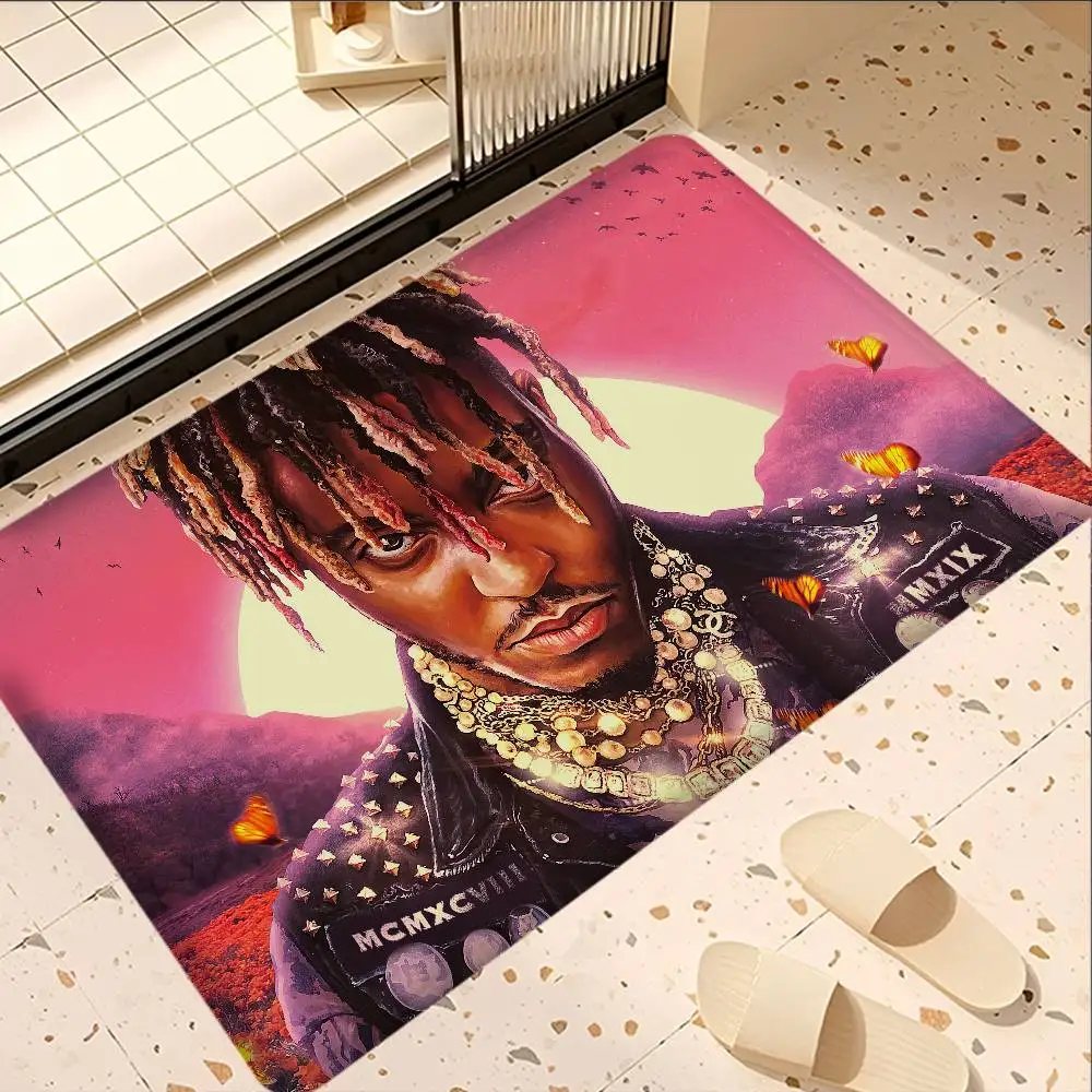 J-Juice W-Wrld Rapper Door Mat Nordic Style Bedroom Living Room Doormat Home Balcony Anti-Slip Alfombra