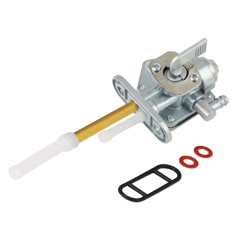 Conjunto de interruptor de llave de purga de válvula de combustible para Kawasaki KLR650 250 KLR 650 Suzuki LT80 piezas de llave de purga de combustible Lt80 1987-2006