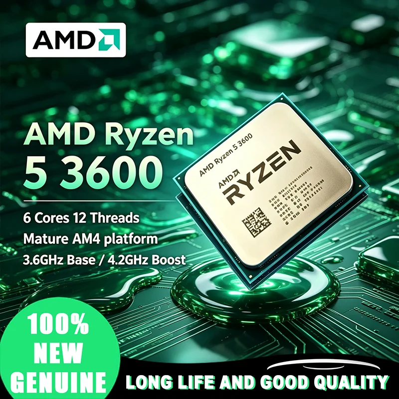 Amd Cpu Ryzen 5 - CPU Desktop AMD Ryzen 5 3600