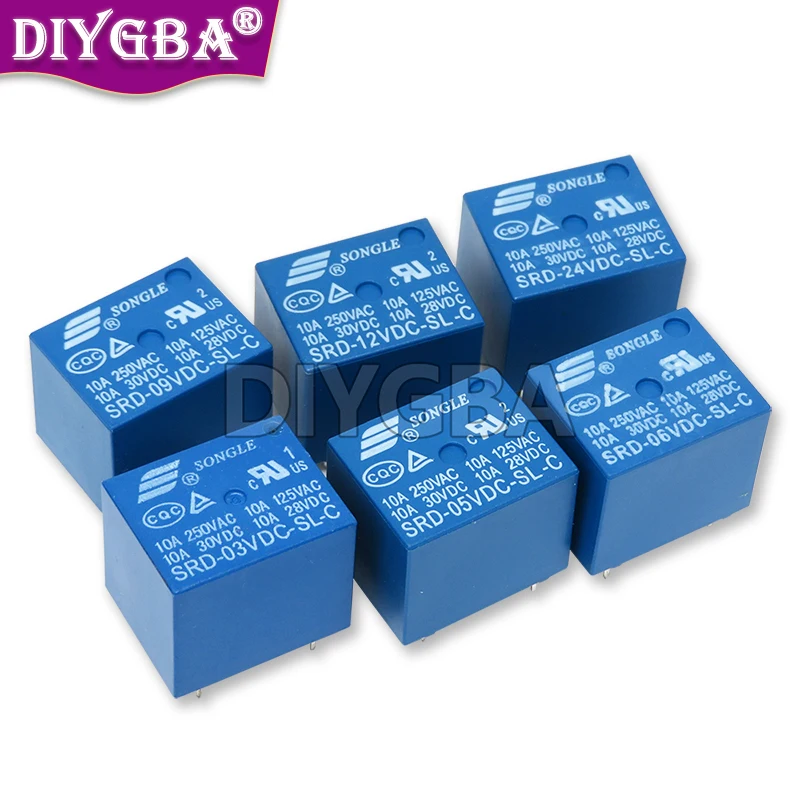 2Pcs Srd-03 Relay H…