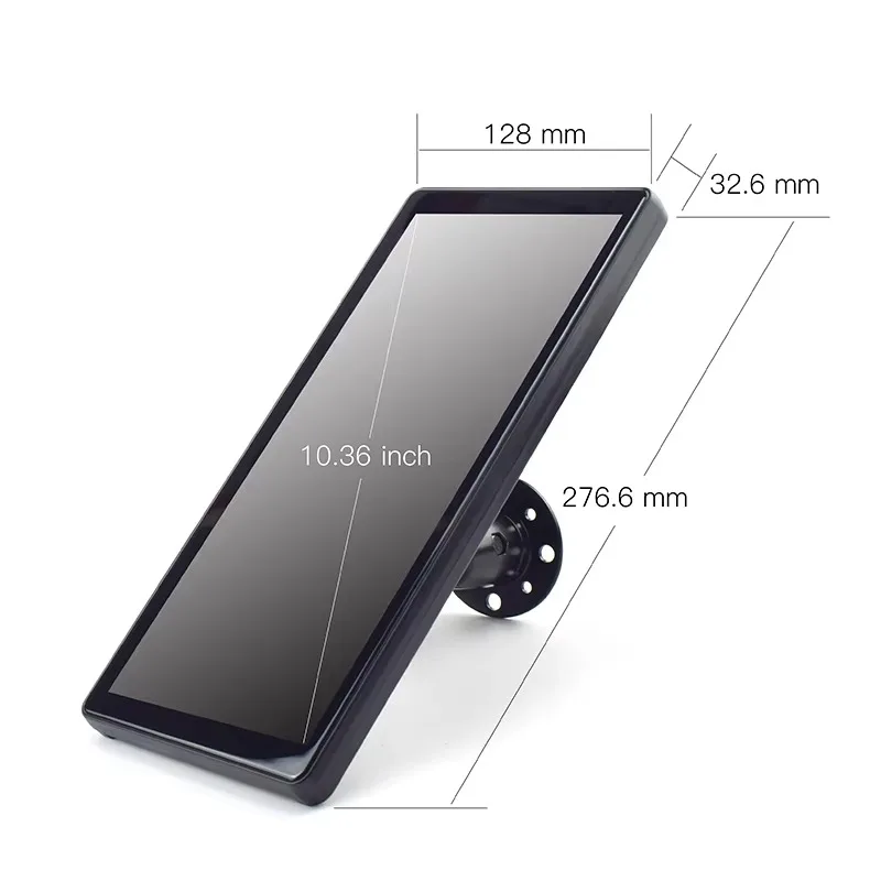 

10,36-дюймовый грузовик с двумя экранами IPS сенсорный монитор BSD электронное зеркало бокового вида видеорегистратор ночного видения звуковая визуальная сигнализация