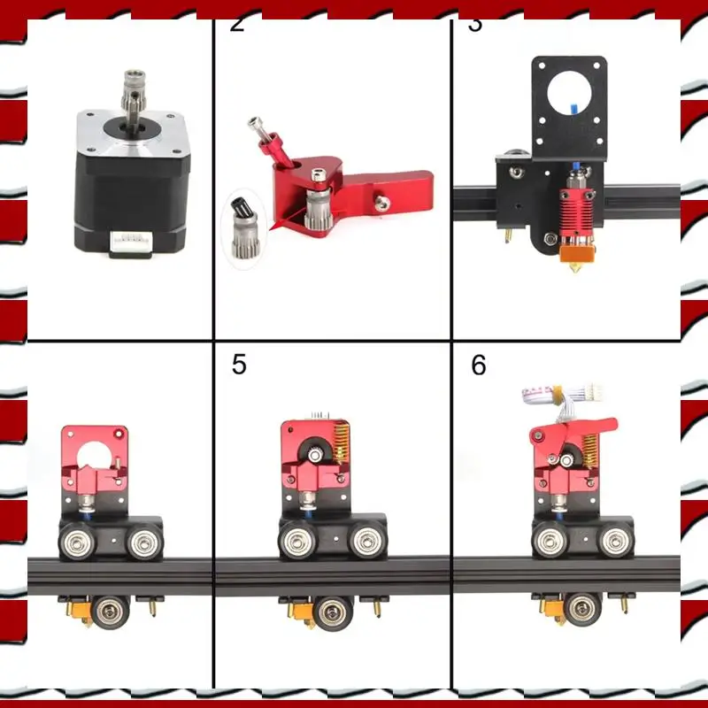 

T35C Direct Drive Kit Conversion Bracket For Ender 3/V2 CR10 Compatible With Dual Drive Extruder