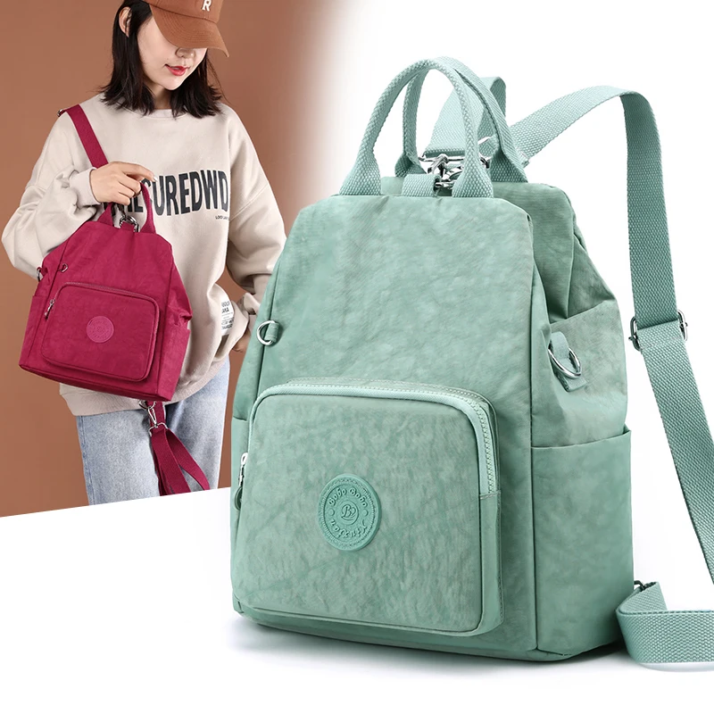

Waterproof Nylon Multi-Functional Women's Bapa Lightweight Casual Crossbody Handbag Dual oulder Bag Briti Sle Pure ...