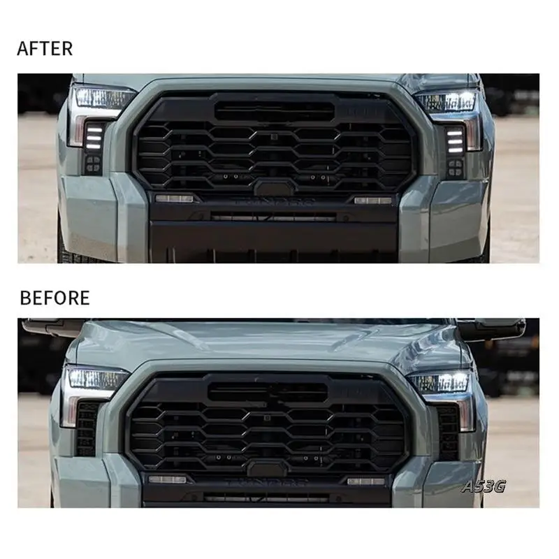 

LED Front Daytime Running Light For Toyota 2022 2023 Sequential Turn Signal Light