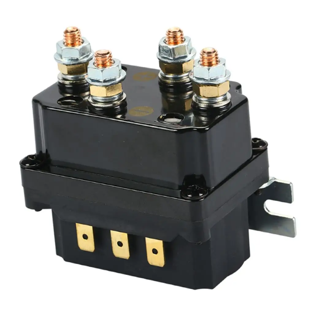 Universal High Power 12V Car Relay Heavy Duty Solenoid Winch Relay Replacement for Automotive Electrical Circuit Protection
