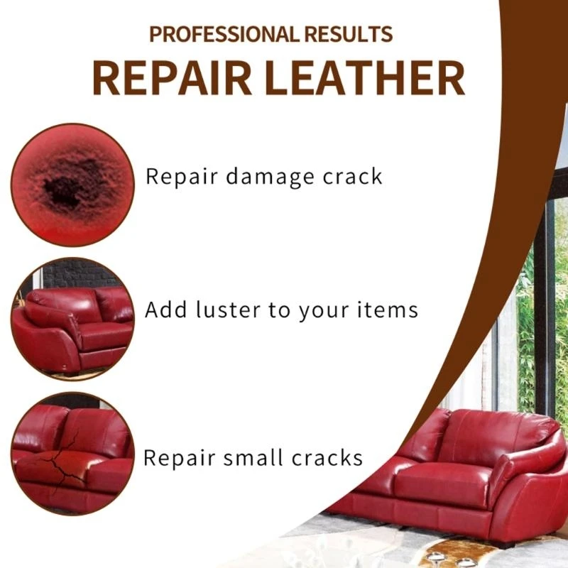 11 Colors Peeling Refinish and Refurbishing Gel for Leather Repairing B95B