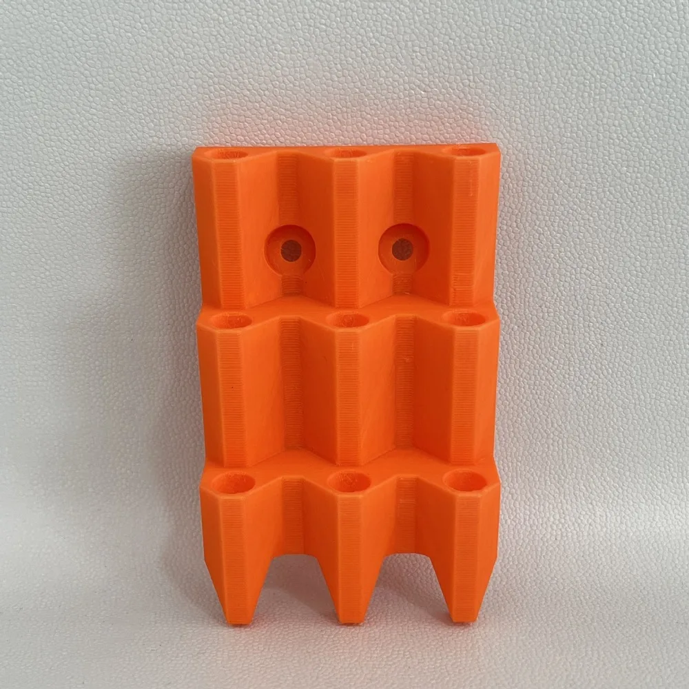 

Minimalist Wall-Mounted Wall Dart Organizer 3D Printed PLA Dart Dock Stand Sturdy 9 Darts Dart Storage Rack For Home Game