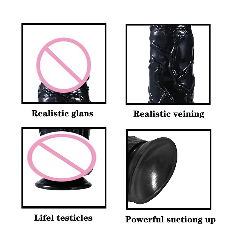 Large black adult sexual products for women other family planning products Insertable sex toy