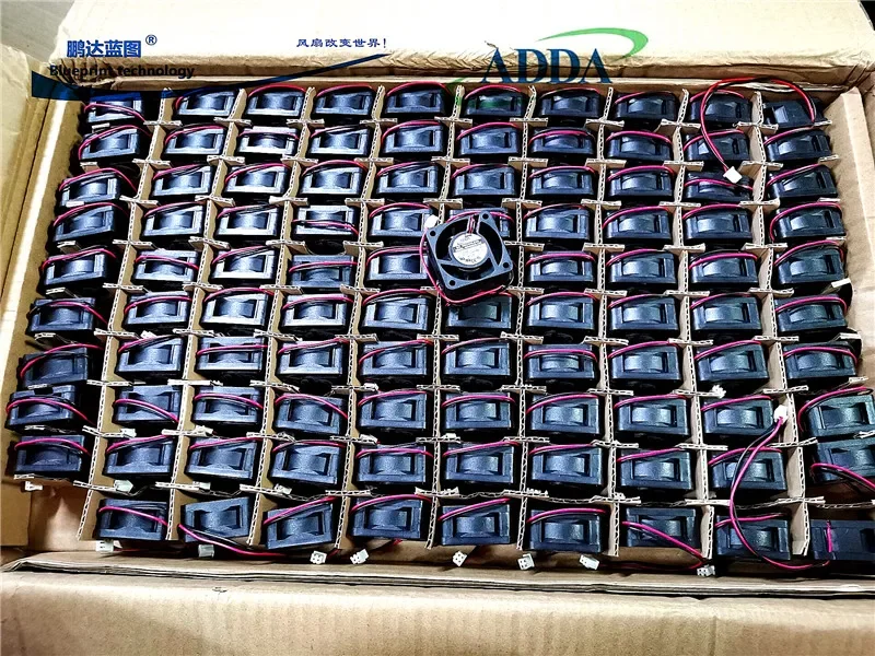 pa Brand-ADDA large air volume AD0405HB-C50 4020 double ball bearing 4CM 5V0.29A cooling fan 40*40*20MM