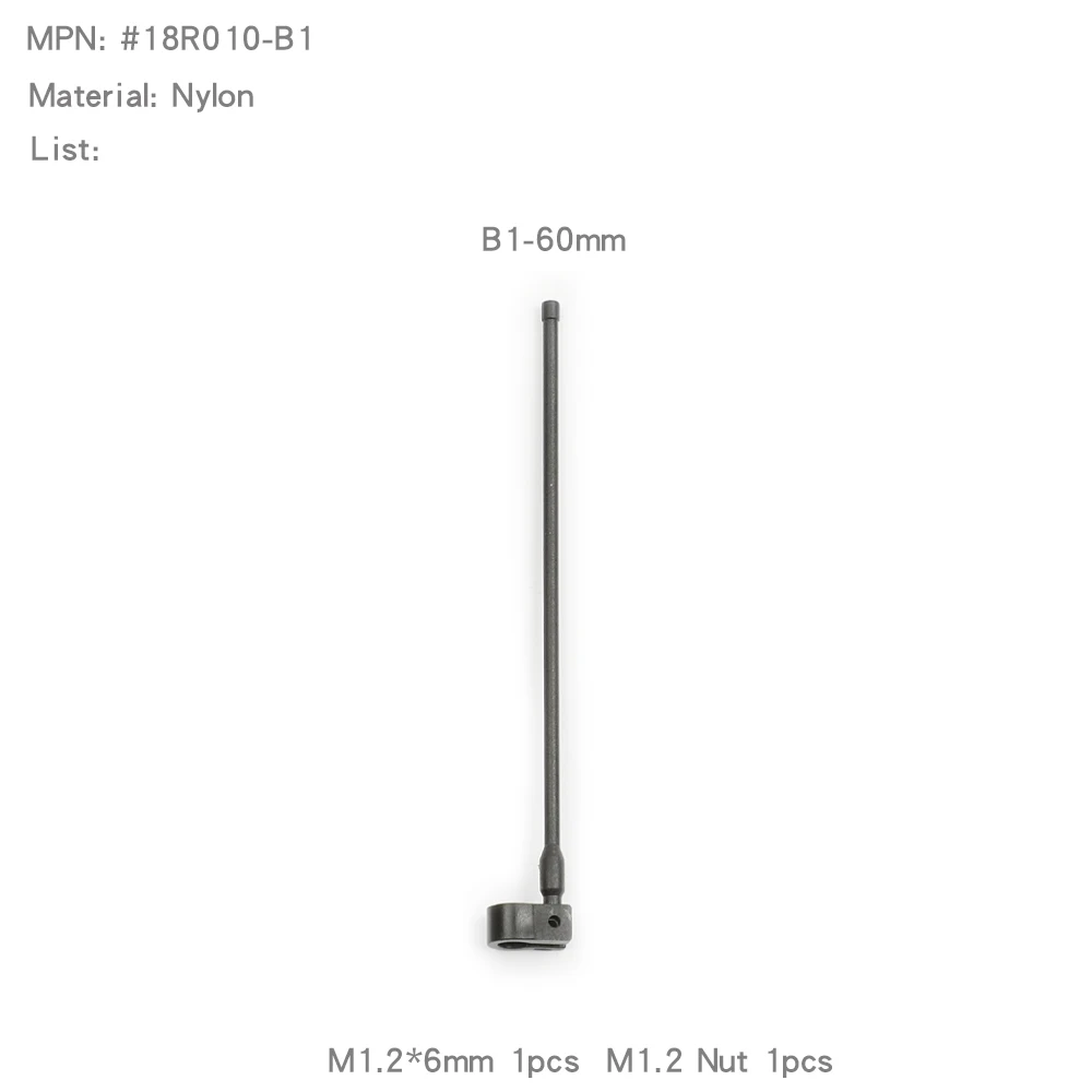 RCDream Simulierte Antenne Antenne Dekoration Signal Pol für 1/12 1/18 1/10 1/8 RC Auto Crawler TRX4m MN168 MN-222 MN82 Mn99s UDR