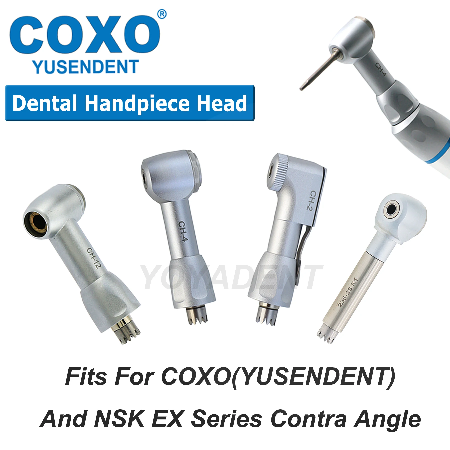 

Стоматологический угловой наконечник COXO, запасная головка, кнопка/защелка для низкоскоростного наконечника, подходит для стоматологических товаров NSK