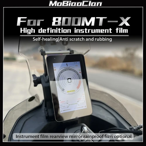 Para CFMOTO CF 800MT-X 800MTX 800mtx película de protección contra rayaduras de panel de motocicleta Protector de pantalla de tablero accesorios de película ligera
