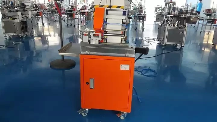 Semi Automatic Electrical Tube Labeling Machine Labeling Machine for Wires and Cables