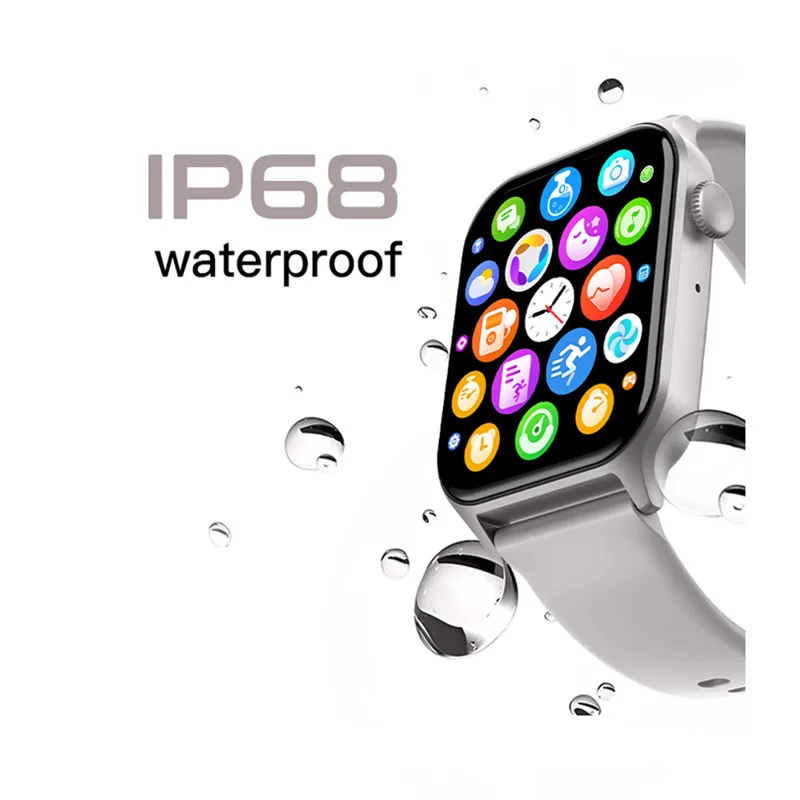 Sprots スマートウォッチ防水 IP68 Bluetooth 通話音声アシスタント DIY ダイヤル 1.83 インチフルタッチスクリーンスマートウォッチ Android IOS 用