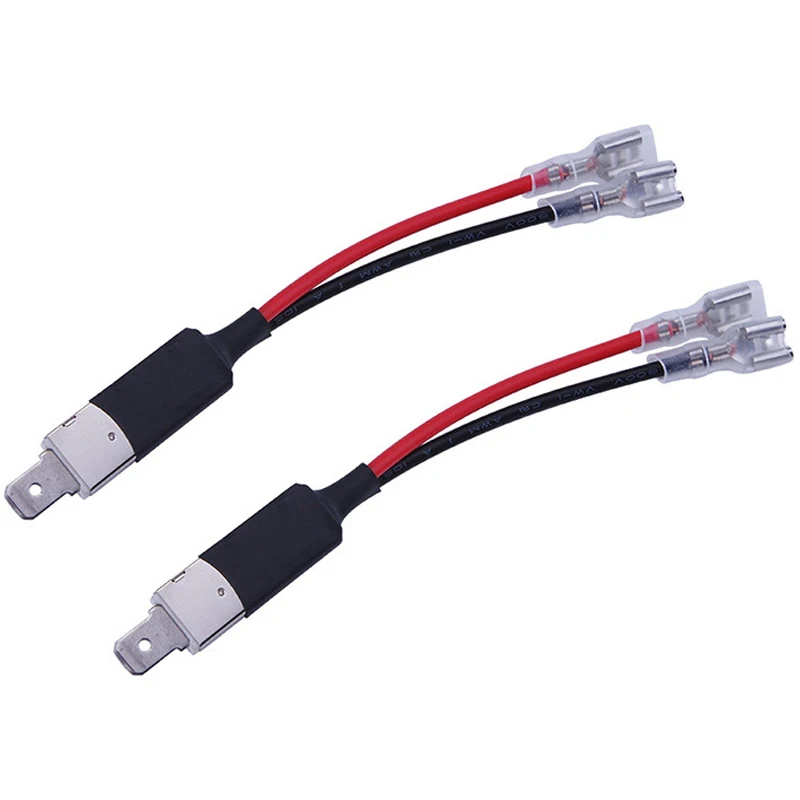 

2Pcs H1 Replacement Single Converter Wiring Connector Cable Conversion Adapter Holder for HID Headlight Bulb Accessories