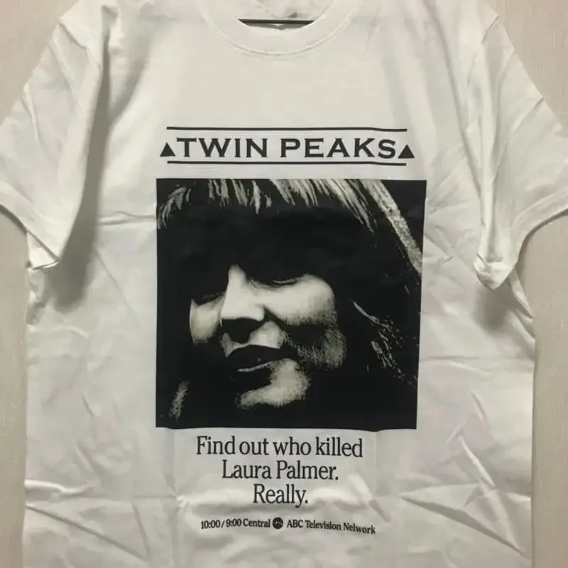 Twin Peaks Laura Palmer ABC Logo T-Shirt