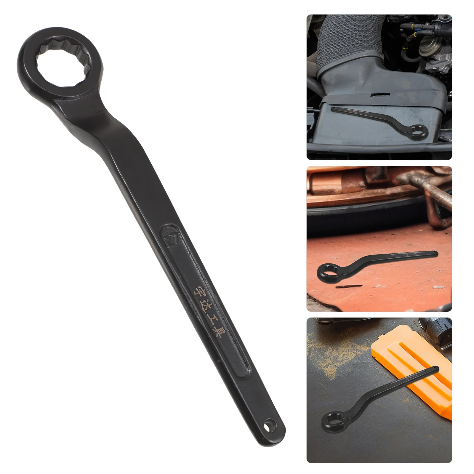 

Ergonomic Plum Wrench Highstrength Design Ideal for Various Plumbing Tasks Bathroom Faucet Repair Multipurpose Hardware Tool