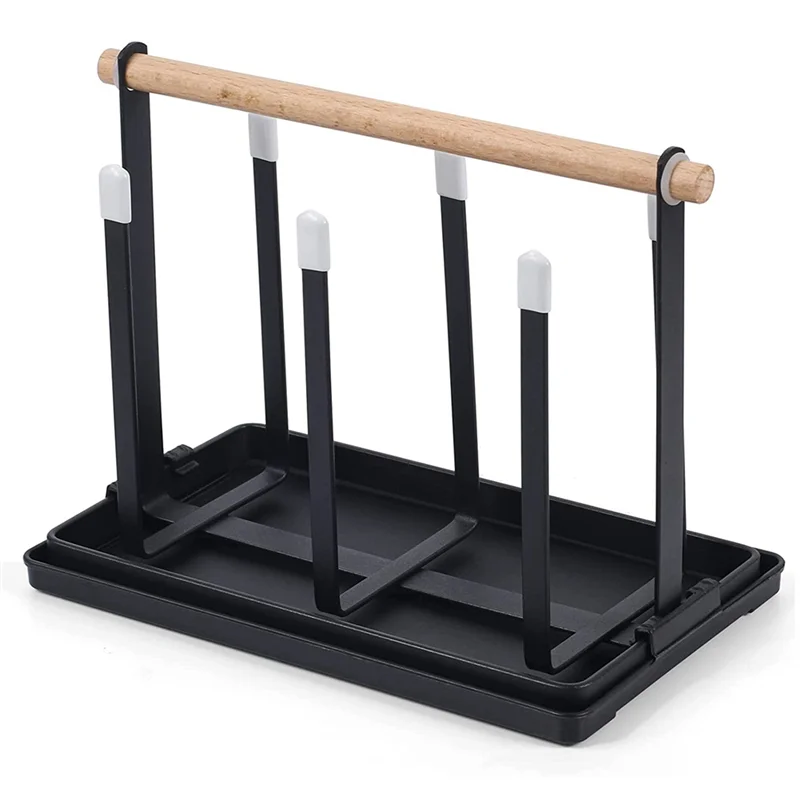 

Y42A-1 PCS Bottle Holder Dish Drainer Bottles With Drip Tray And Bottle Dryer For Bottles And Cups