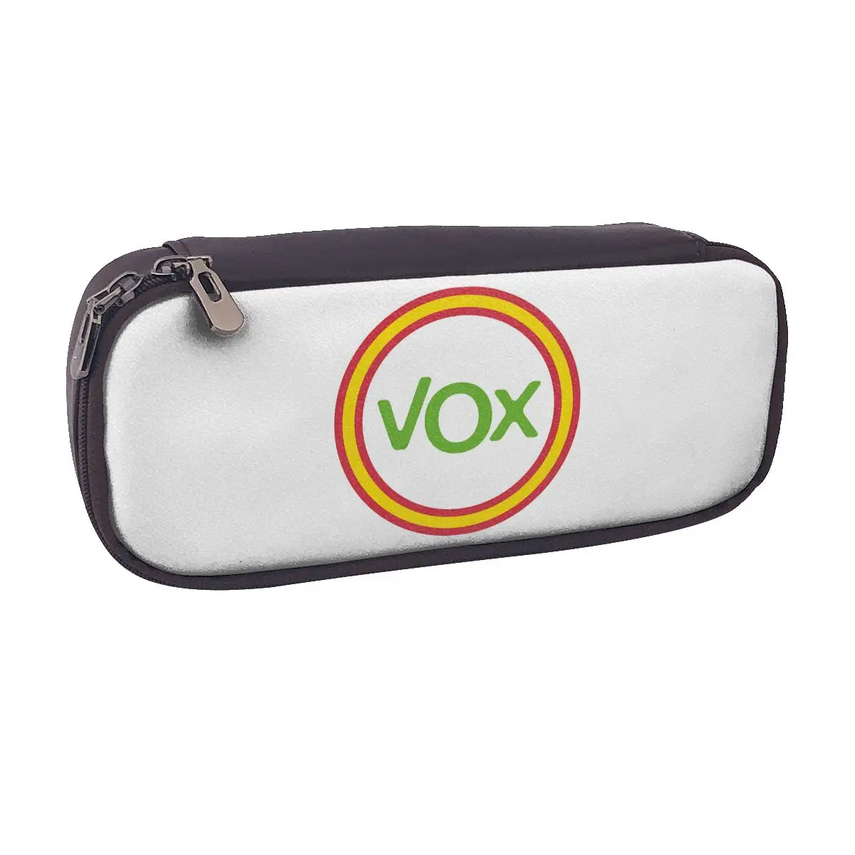 

Espana Vox Logo Испания Политическая вечеринка Испанский кожаный пенал для мальчиков и девочек Подарки Коробка для ручек Карандашные принадлежности Сумка-держатель для ручек