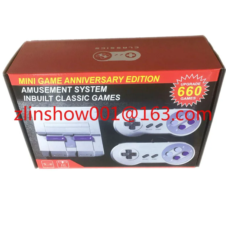 SUPER NES SFC660 game console 16-bit SNES MINI game console TV mini NES console